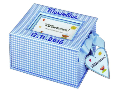 Coppenrath Babyglück Baby-Schatzkästchen hellblau 3265