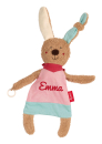 Sigikid Schnuller-Schnuffeltuch Hase rosa 38847